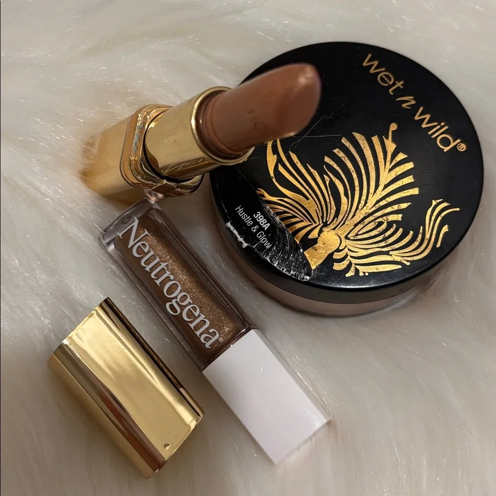 🩷Price is Firm🩷Make Up Bundle Wet Wild Hustle & Glow Bronzer + eyeshadow